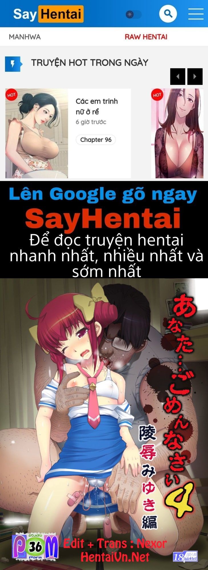 đọc truyện Anata...gomennasai Chương 4 ảnh 1 tại Giả Dược