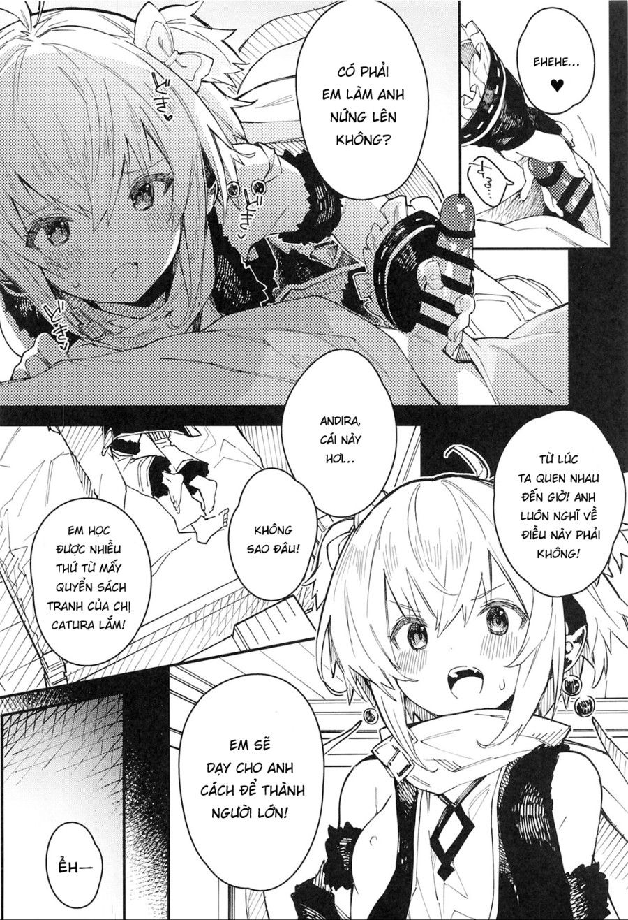 đọc truyện Andira-chan To Ichaicha Suru Hon (granblue Fantasy) Oneshot ảnh 8 tại Thiên Thai Truyện