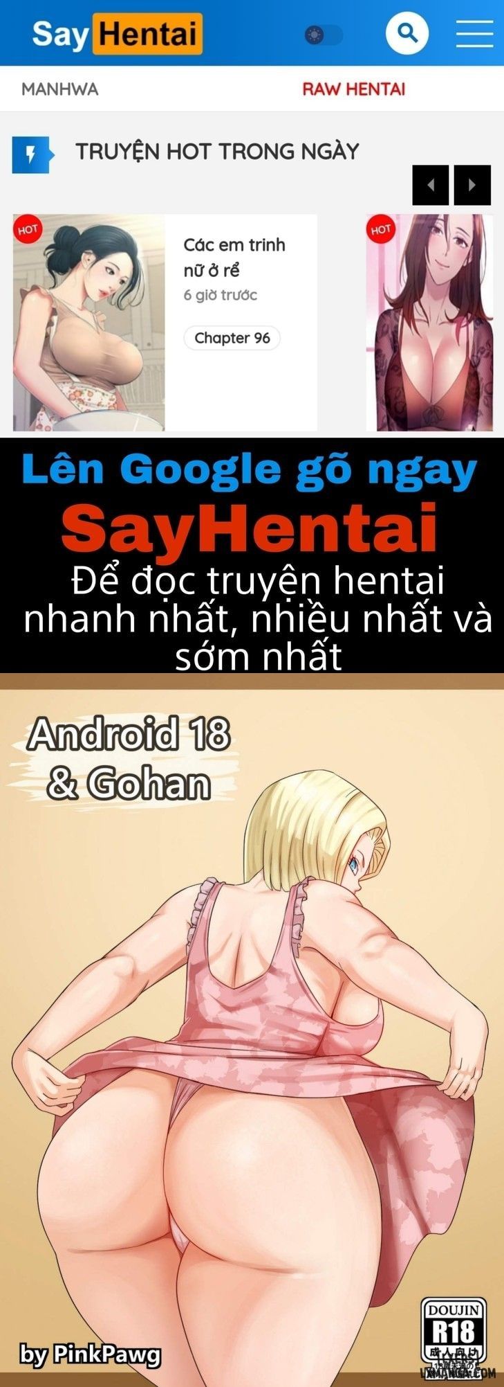 đọc truyện Android 18 And Gohan (dragon Ball Z) Chương 1 ảnh 1 tại Truyện Dạ Ký