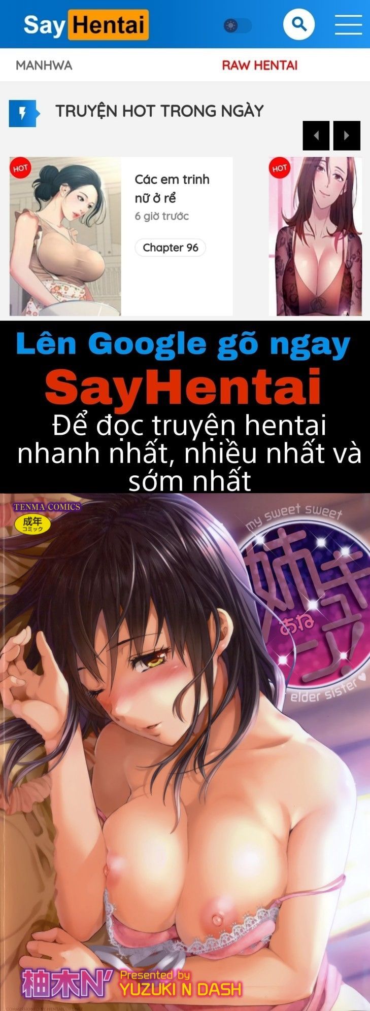 đọc truyện Ane Kyun! ~my Sweet Sweet Elder Sister Chương 1 ảnh 1 tại Giả Dược