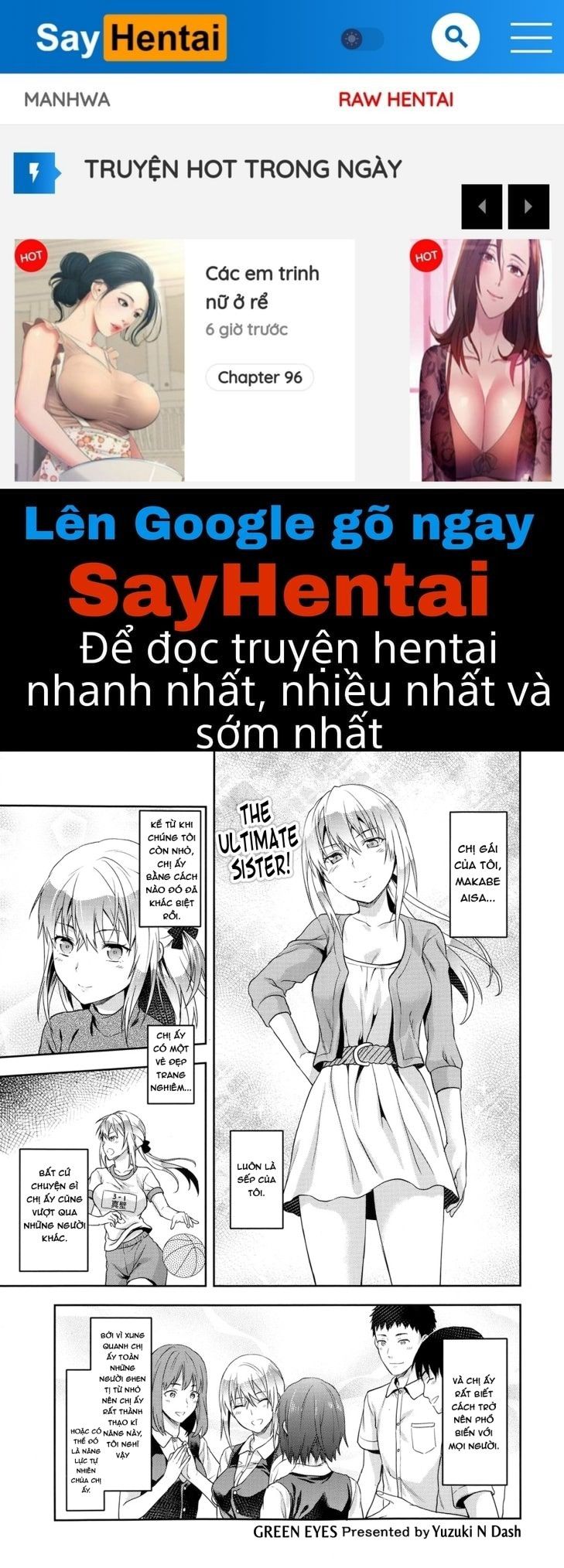 đọc truyện Ane Kyun! ~my Sweet Sweet Elder Sister Chương 4 ảnh 1 tại Giả Dược