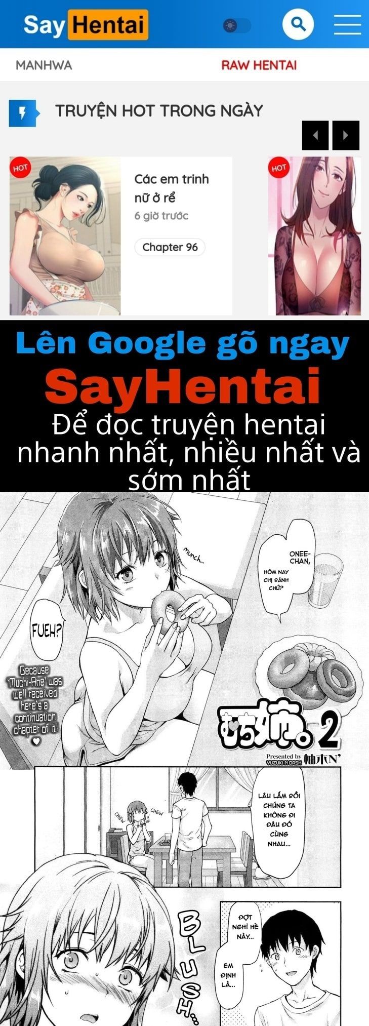 đọc truyện Ane Kyun! ~my Sweet Sweet Elder Sister Chương 8 ảnh 1 tại Giả Dược