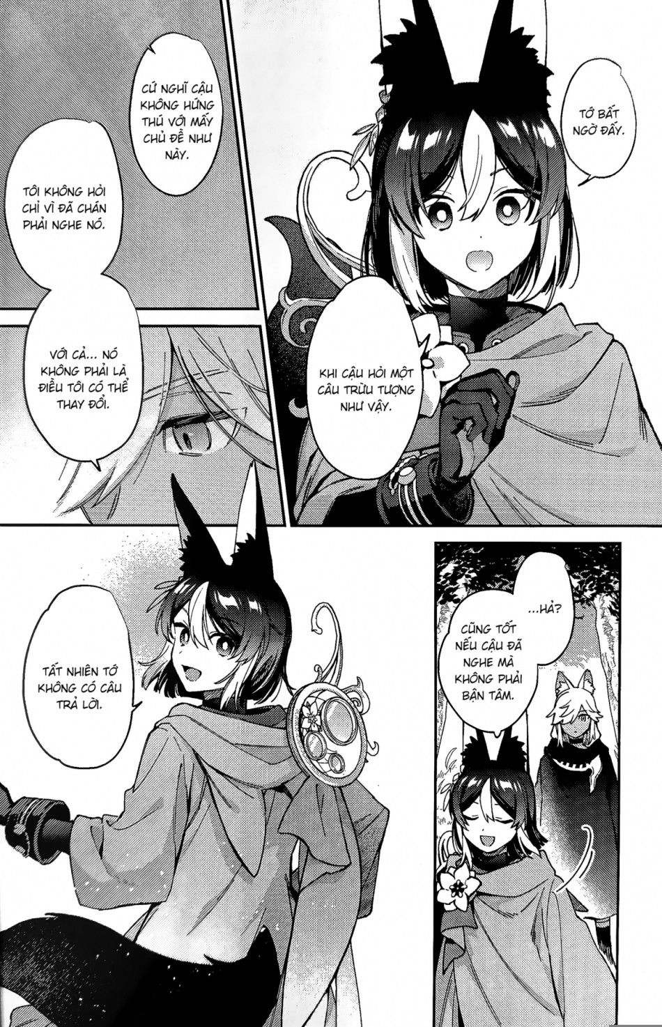 Anh Bạn Sói Của Tôi Đang Hành Động Bất Thường Oneshot page 11 - Giả Dược
