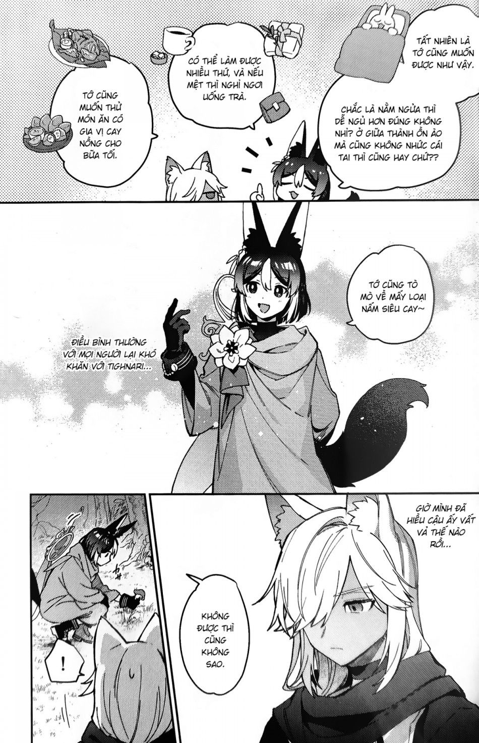 Anh Bạn Sói Của Tôi Đang Hành Động Bất Thường Oneshot page 12 - Giả Dược