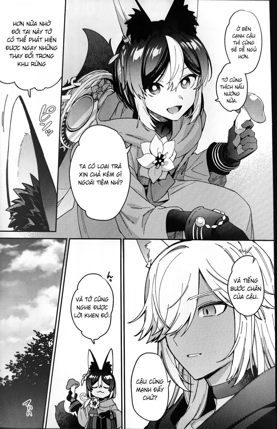 Anh Bạn Sói Của Tôi Đang Hành Động Bất Thường Oneshot page 13 - Giả Dược