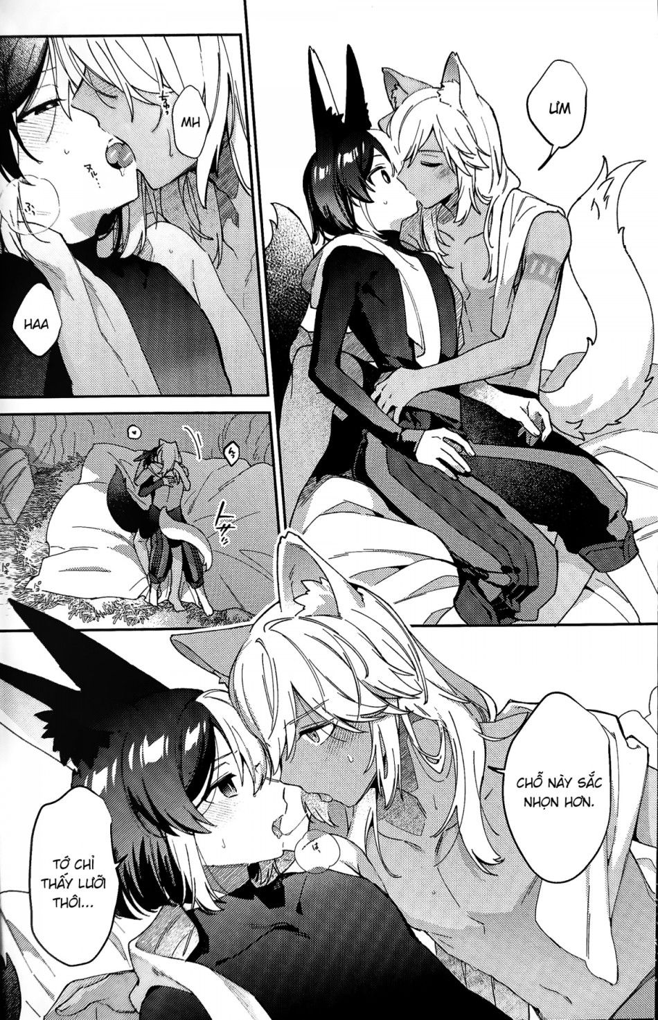 Anh Bạn Sói Của Tôi Đang Hành Động Bất Thường Oneshot page 19 - Giả Dược