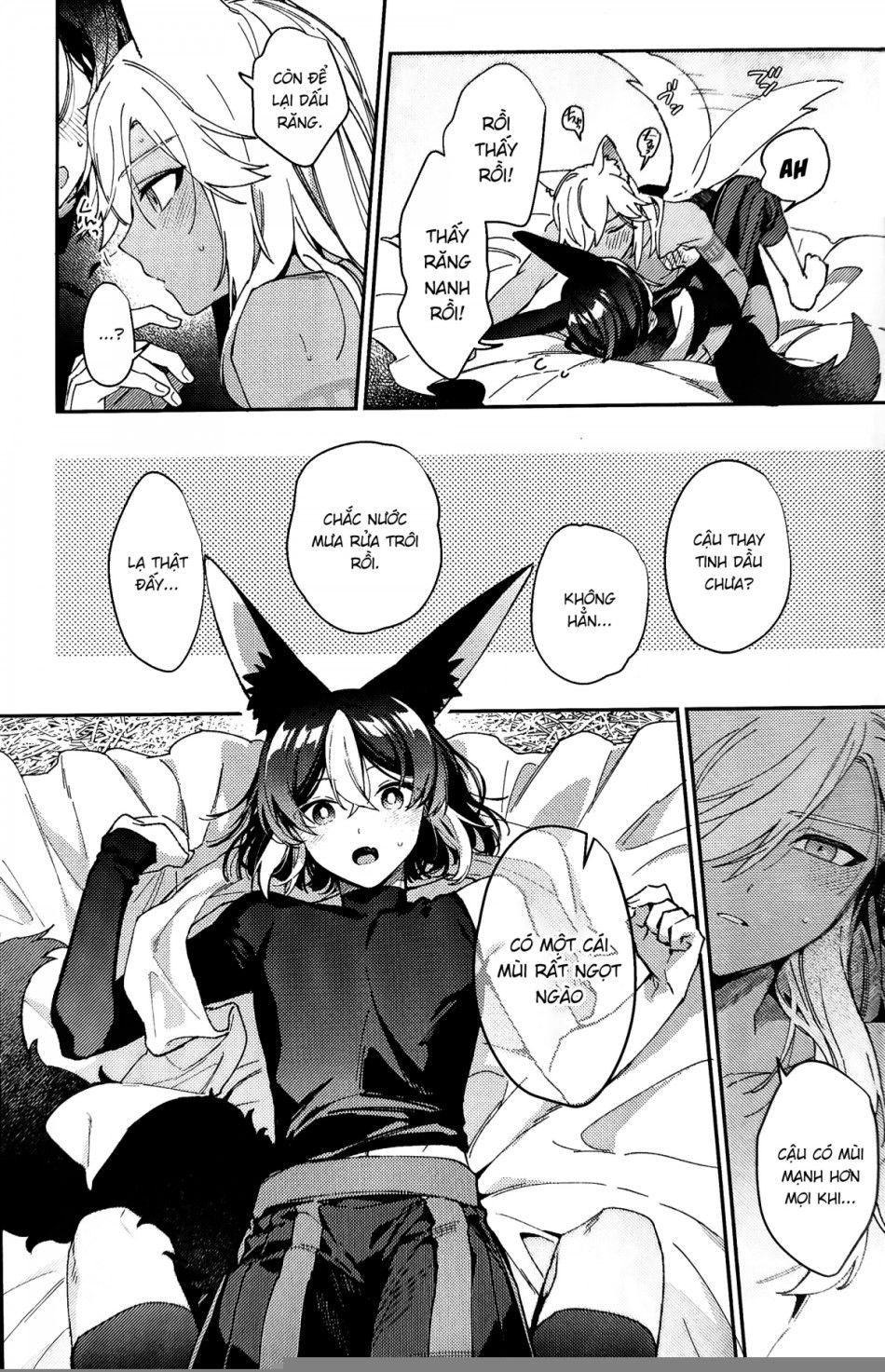 Anh Bạn Sói Của Tôi Đang Hành Động Bất Thường Oneshot page 20 - Giả Dược
