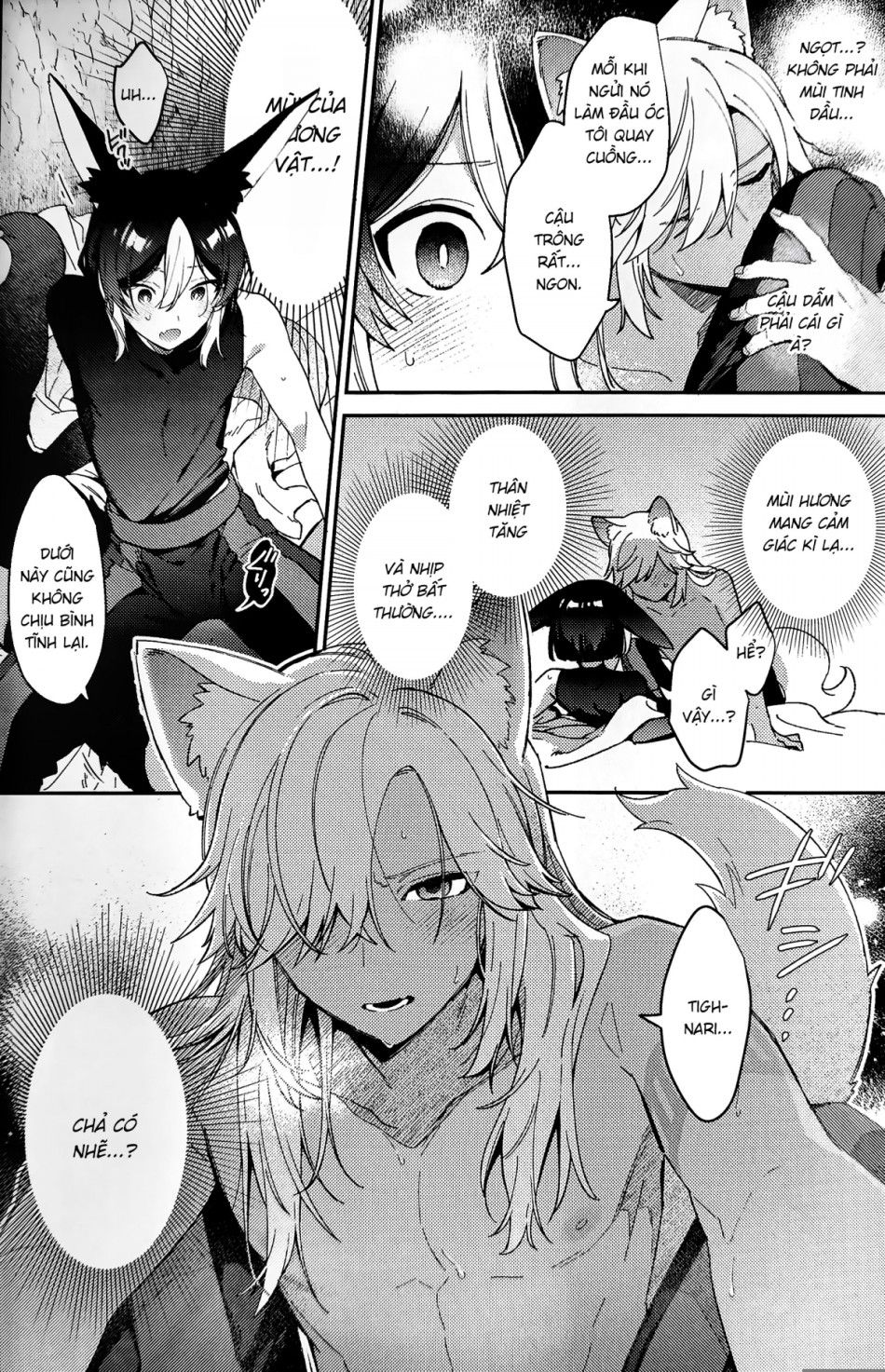 Anh Bạn Sói Của Tôi Đang Hành Động Bất Thường Oneshot page 21 - Giả Dược