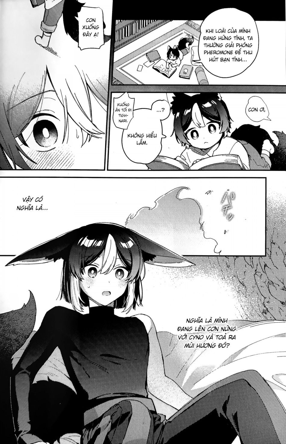 Anh Bạn Sói Của Tôi Đang Hành Động Bất Thường Oneshot page 23 - Giả Dược