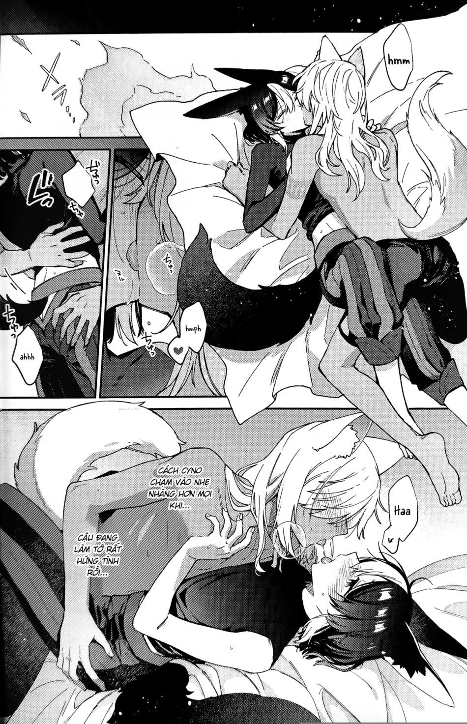Anh Bạn Sói Của Tôi Đang Hành Động Bất Thường Oneshot page 27 - Giả Dược