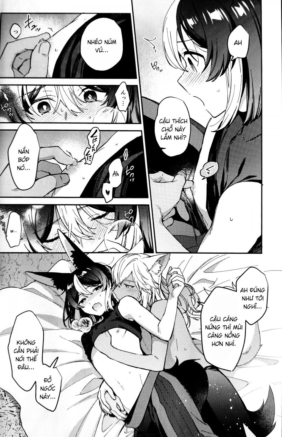 Anh Bạn Sói Của Tôi Đang Hành Động Bất Thường Oneshot page 29 - Giả Dược