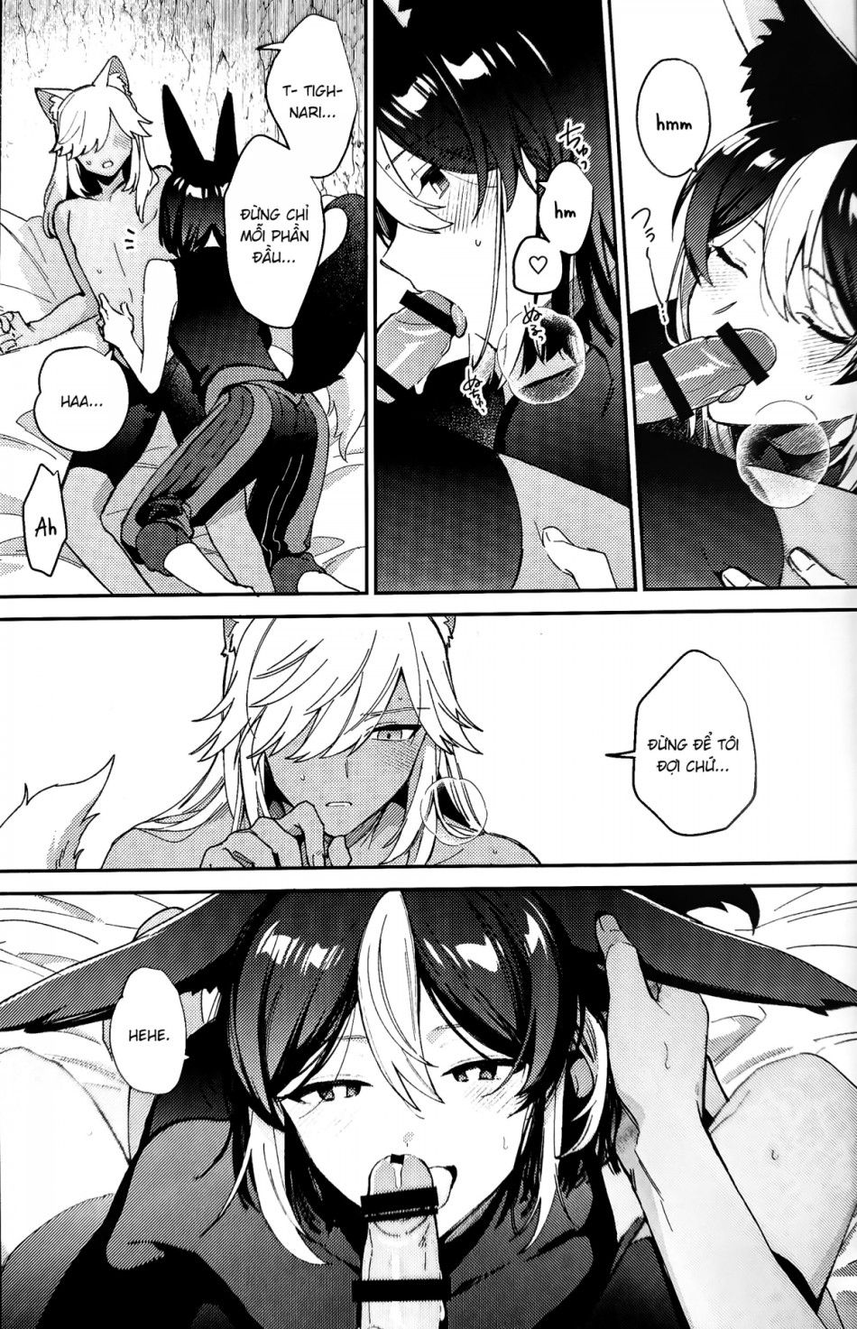 Anh Bạn Sói Của Tôi Đang Hành Động Bất Thường Oneshot page 32 - Giả Dược