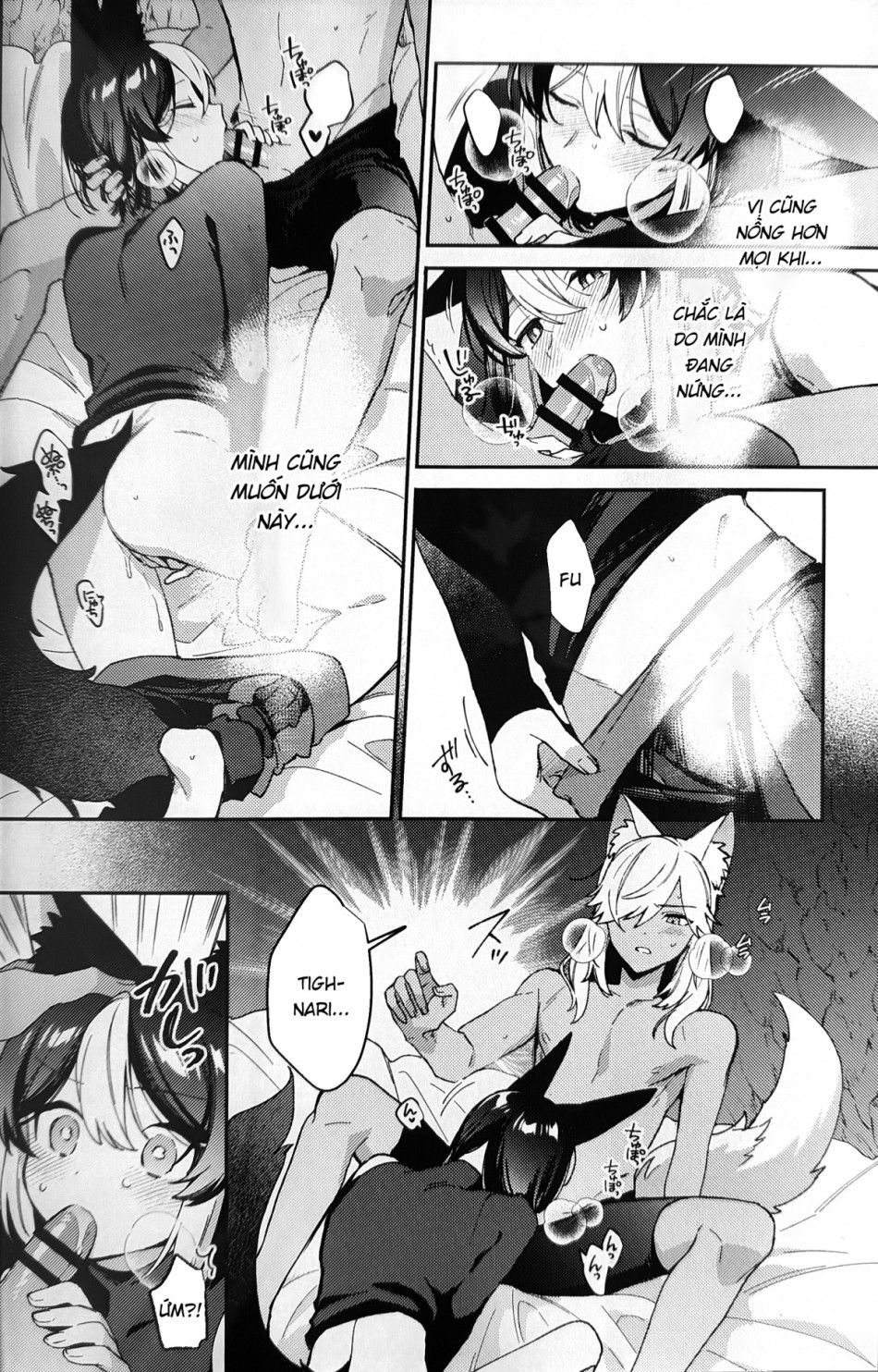 Anh Bạn Sói Của Tôi Đang Hành Động Bất Thường Oneshot page 33 - Giả Dược