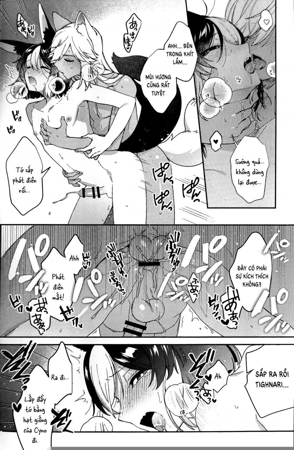 Anh Bạn Sói Của Tôi Đang Hành Động Bất Thường Oneshot page 49 - Giả Dược