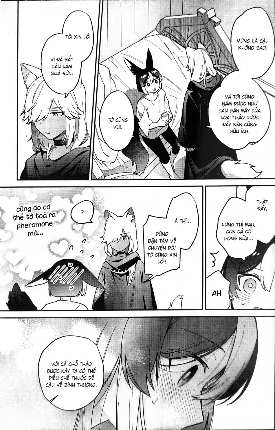 Anh Bạn Sói Của Tôi Đang Hành Động Bất Thường Oneshot page 52 - Giả Dược