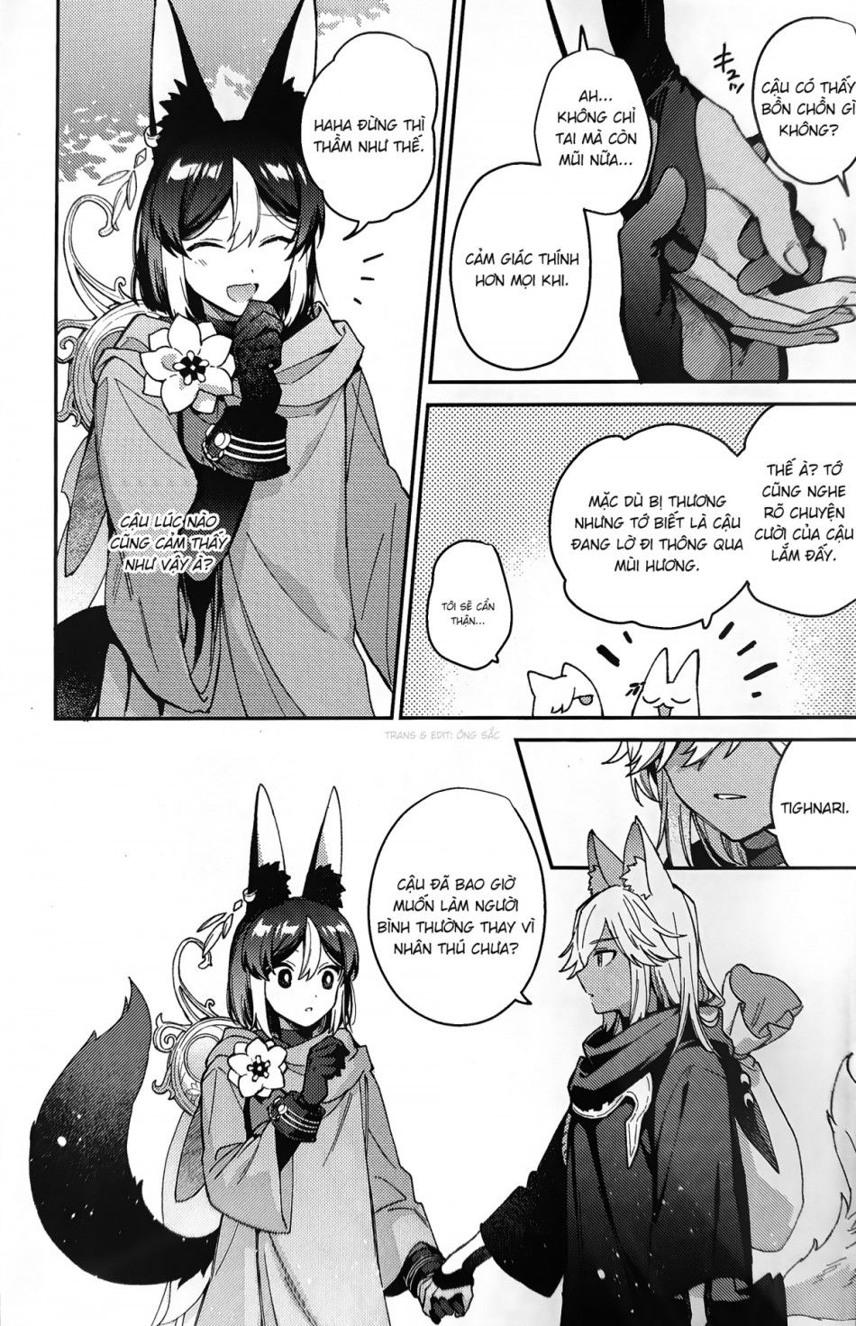 Anh Bạn Sói Của Tôi Đang Hành Động Bất Thường Oneshot page 10 - Giả Dược