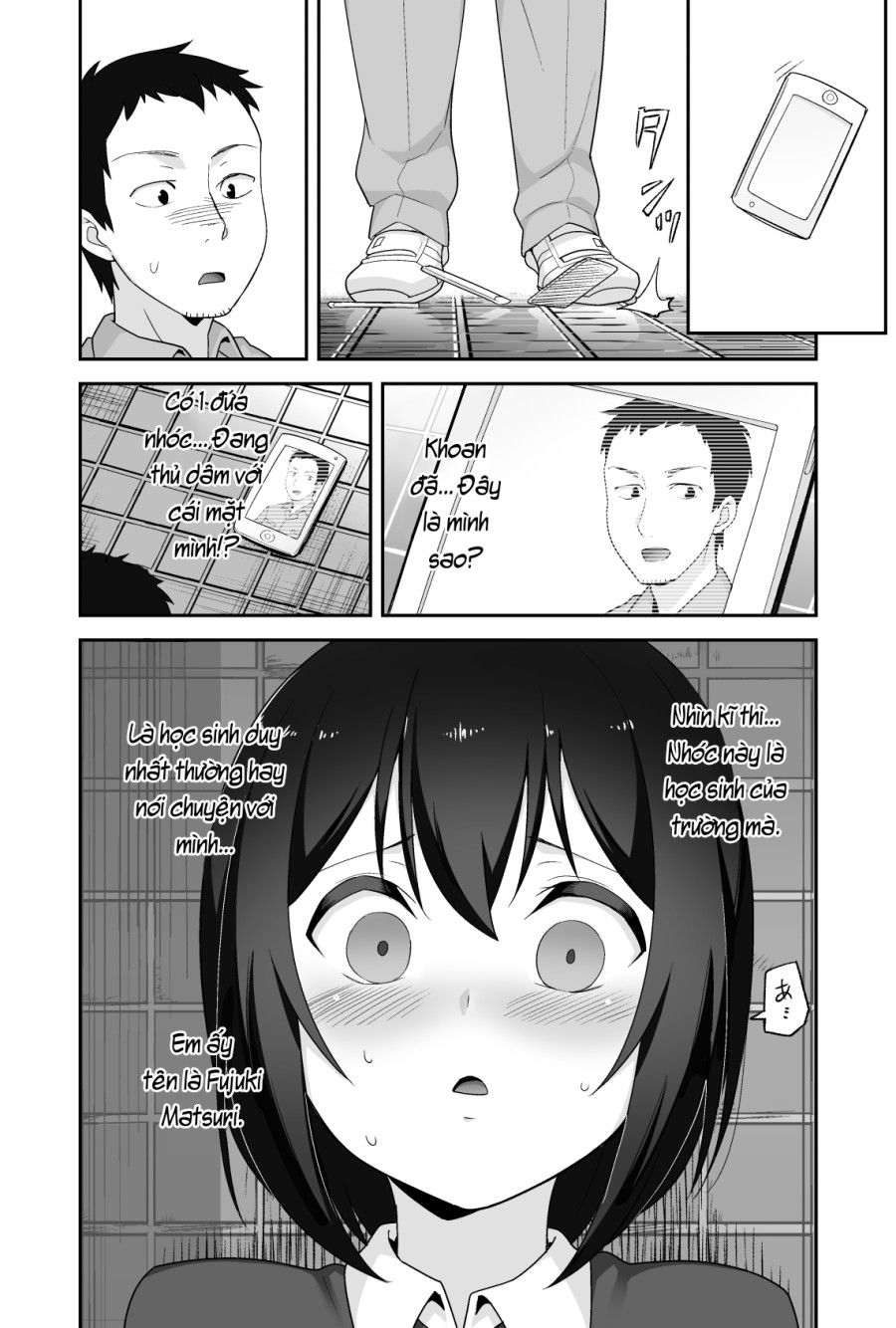 Anh Bảo Vệ May Mắn Và Em Học Sinh Xui Xẻo. Chương 1 page 5 - Giả Dược