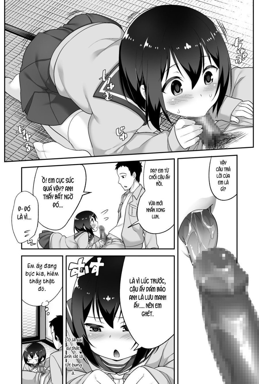 Anh Bảo Vệ May Mắn Và Em Học Sinh Xui Xẻo. Chương 4 page 7 - Giả Dược