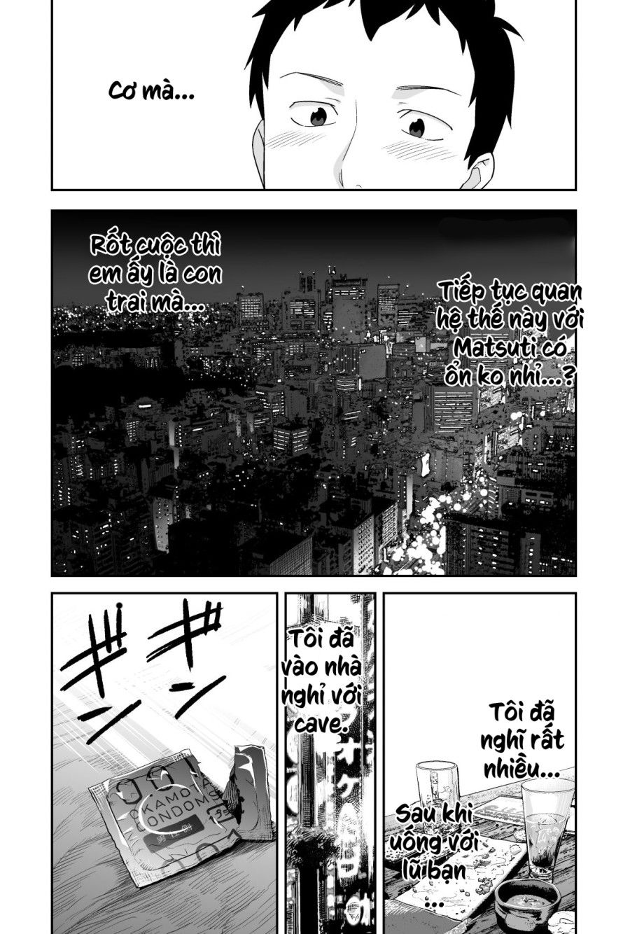 Anh Bảo Vệ May Mắn Và Em Học Sinh Xui Xẻo. Chương 5 page 2 - Giả Dược