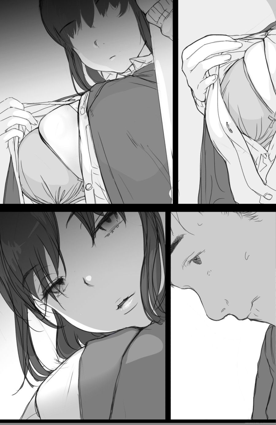 Anh Chàng May Mắn Và Cô Gái Khoe Hàng Trên Chuyến Tàu Điện Ngầm Oneshot page 12 - Giả Dược