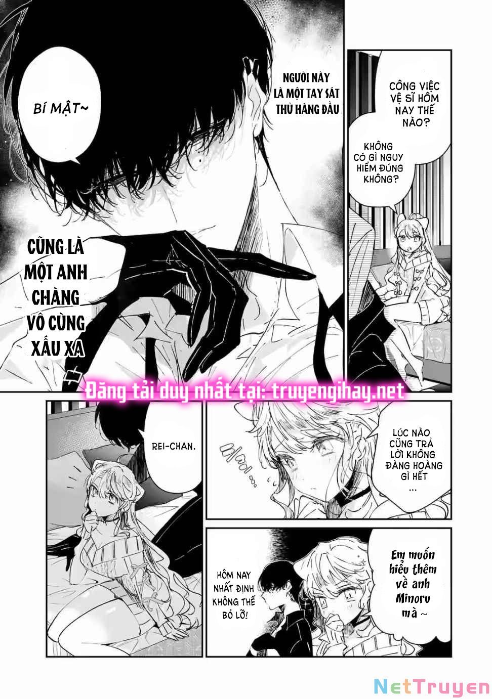 Anh Chàng Sát Thủ Nguy Hiểm Lại Rất Ngọt Ngào Chương 2.1 page 6 - Giả Dược