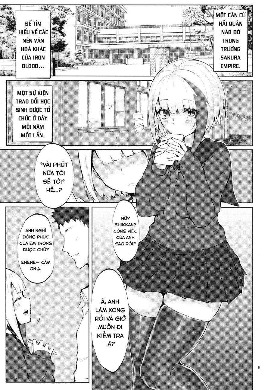 Anh Có Thích Tàu Chị Em Trong Bộ Đồng Phục Không? Oneshot page 4 - Giả Dược