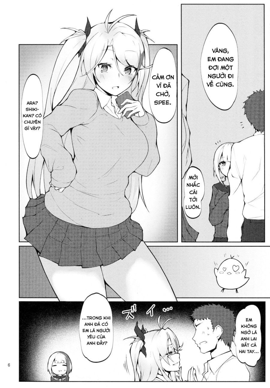 Anh Có Thích Tàu Chị Em Trong Bộ Đồng Phục Không? Oneshot page 5 - Giả Dược