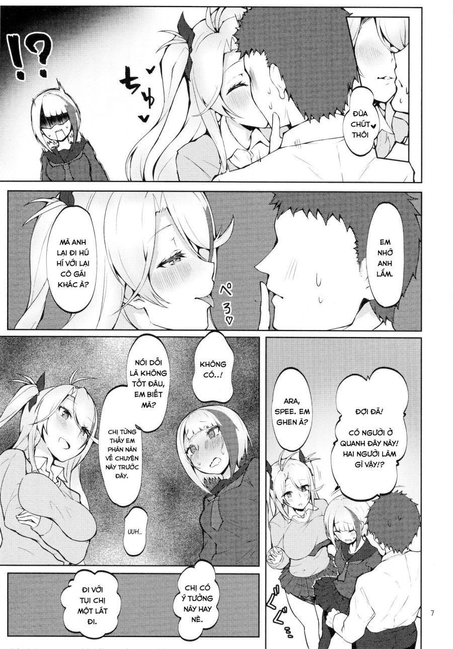 Anh Có Thích Tàu Chị Em Trong Bộ Đồng Phục Không? Oneshot page 6 - Giả Dược