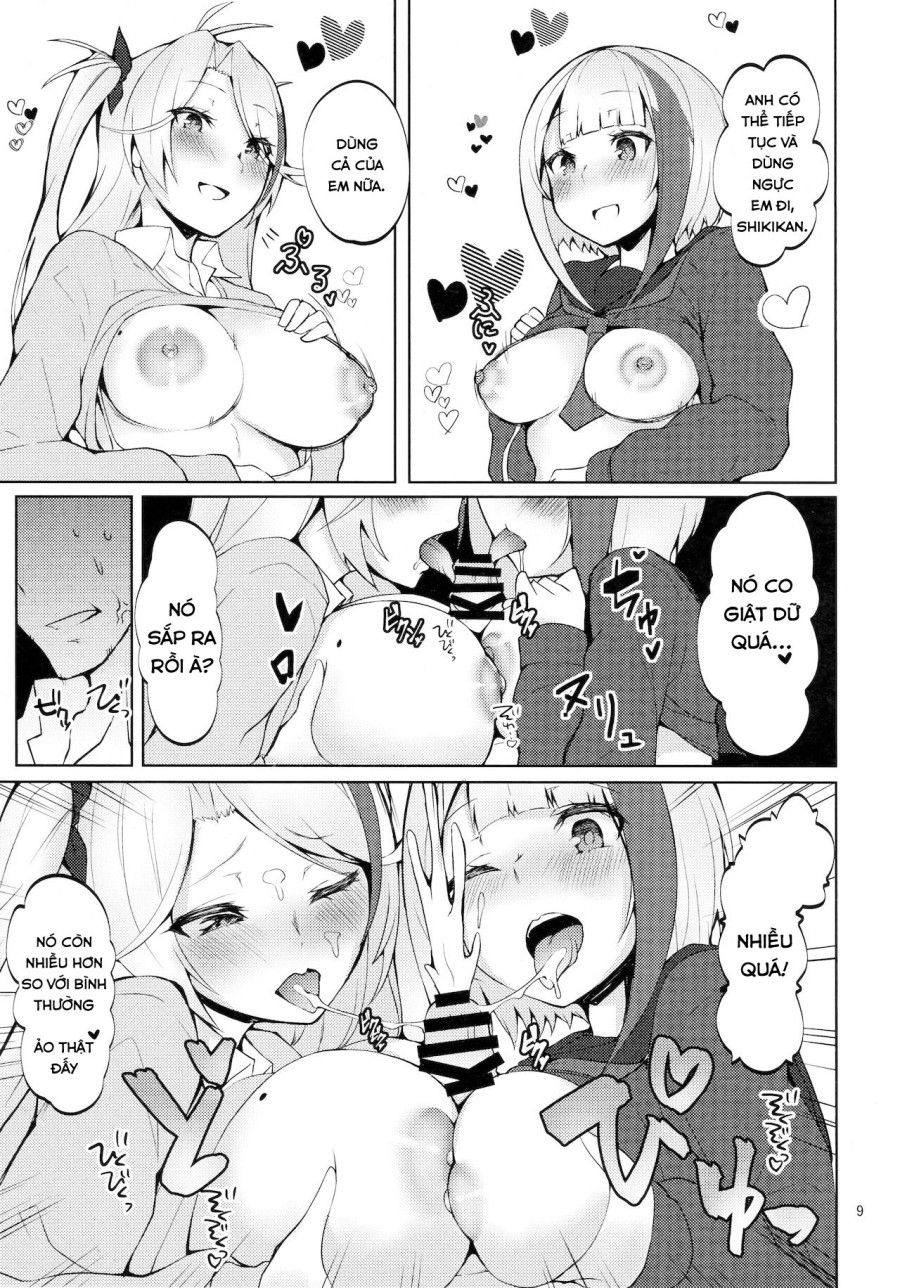 Anh Có Thích Tàu Chị Em Trong Bộ Đồng Phục Không? Oneshot page 8 - Giả Dược