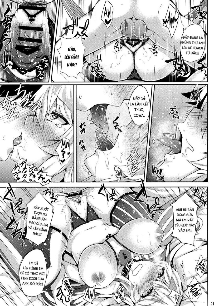 Anh Đô Đốc May Mắn Và Cô Người Mẫu Mĩ Oneshot page 22 - Giả Dược