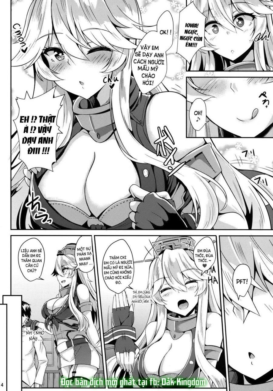 Anh Đô Đốc May Mắn Và Cô Người Mẫu Mĩ Oneshot page 5 - Giả Dược