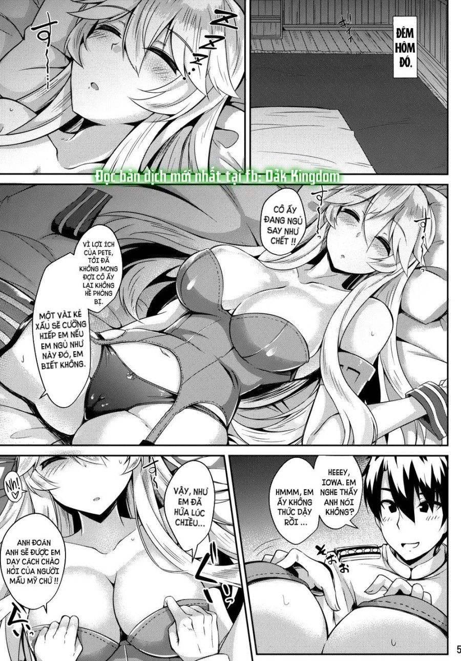 Anh Đô Đốc May Mắn Và Cô Người Mẫu Mĩ Oneshot page 6 - Giả Dược
