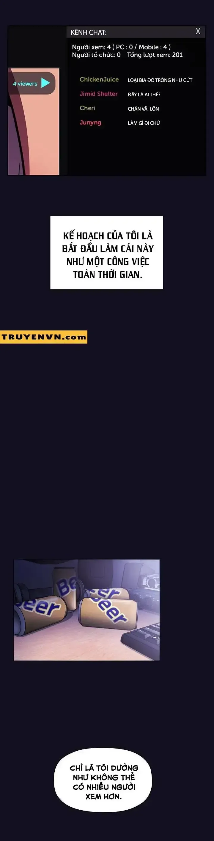 đọc truyện Anh Hùng Livestream Chương 1 ảnh 5 tại Giả Dược