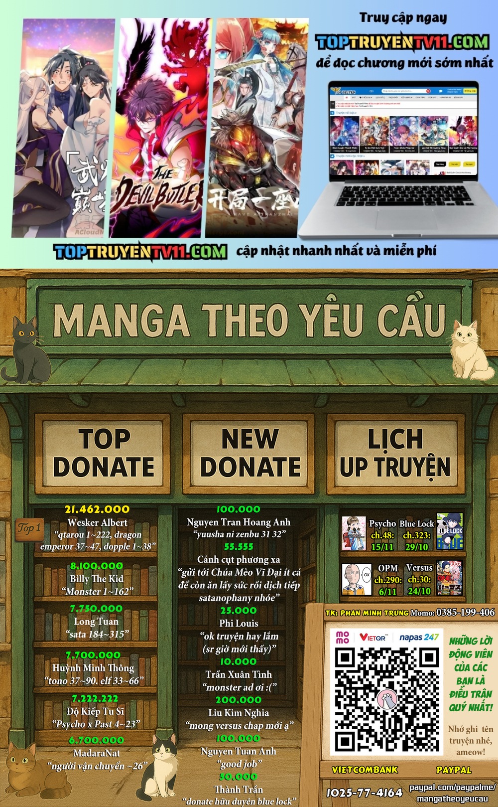 đọc truyện Anh Hùng Onepunch Chương 289 ảnh 3 tại Thiên Thai Truyện