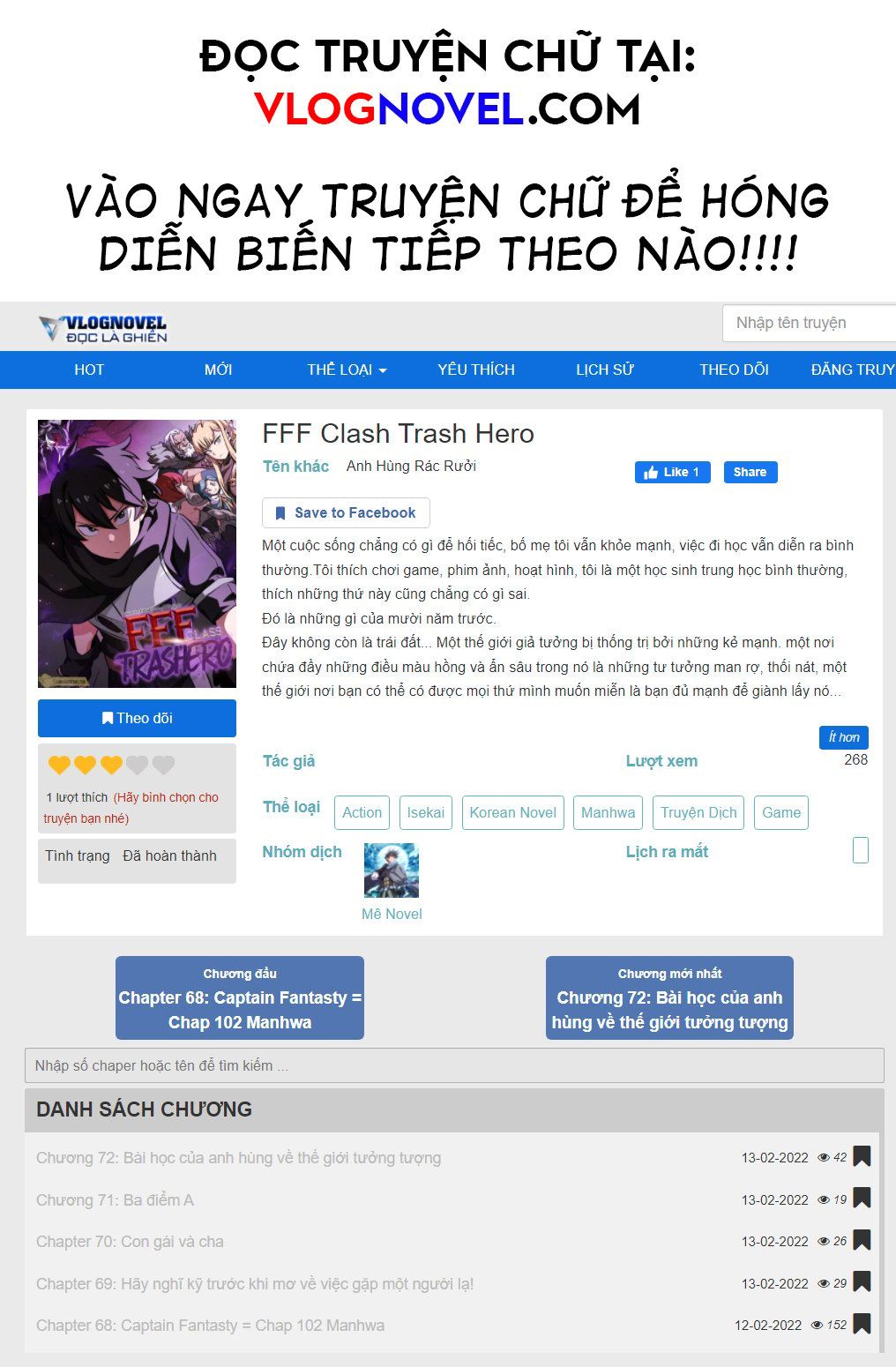 đọc truyện Anh Hùng Rác Rưởi Chương 104 ảnh 82 tại Thiên Thai Truyện