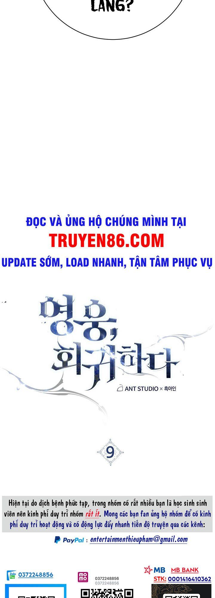 đọc truyện Anh Hùng Trở Lại Chương 9 ảnh 6 tại Thiên Thai Truyện