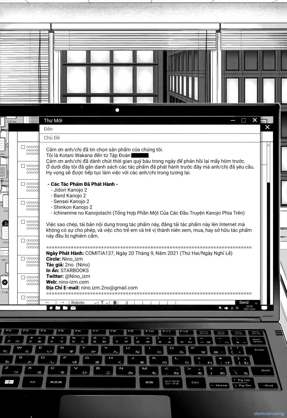 đọc truyện Anh Là Thằng Nào Mà Dám Tà Lưa Với Cả Con Lươn Văn Phòng Như Tôi Hả!? Chương 0 ảnh 36 tại Thiên Thai Truyện