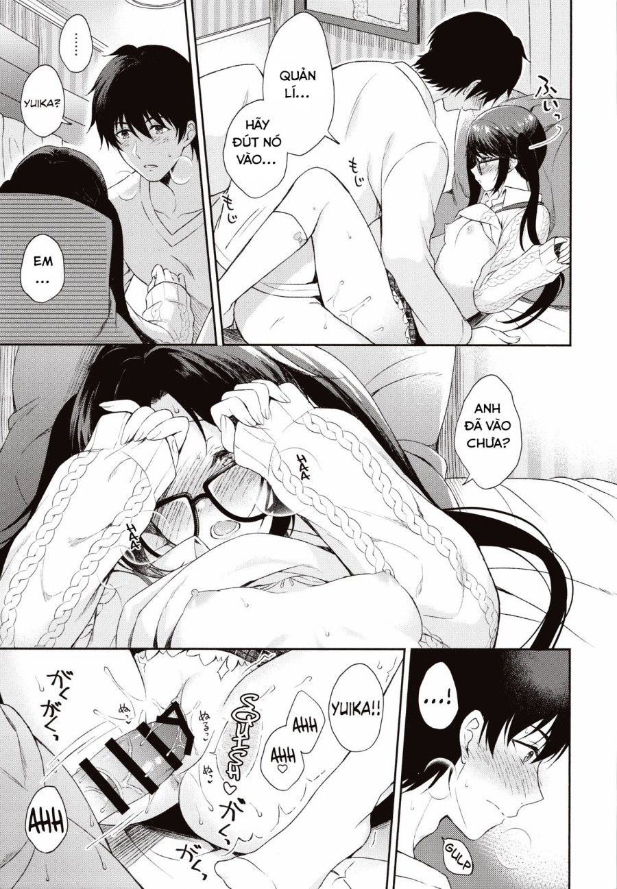 Anh Quản Lí Và Cô Nhân Viên Oneshot page 11 - Giả Dược