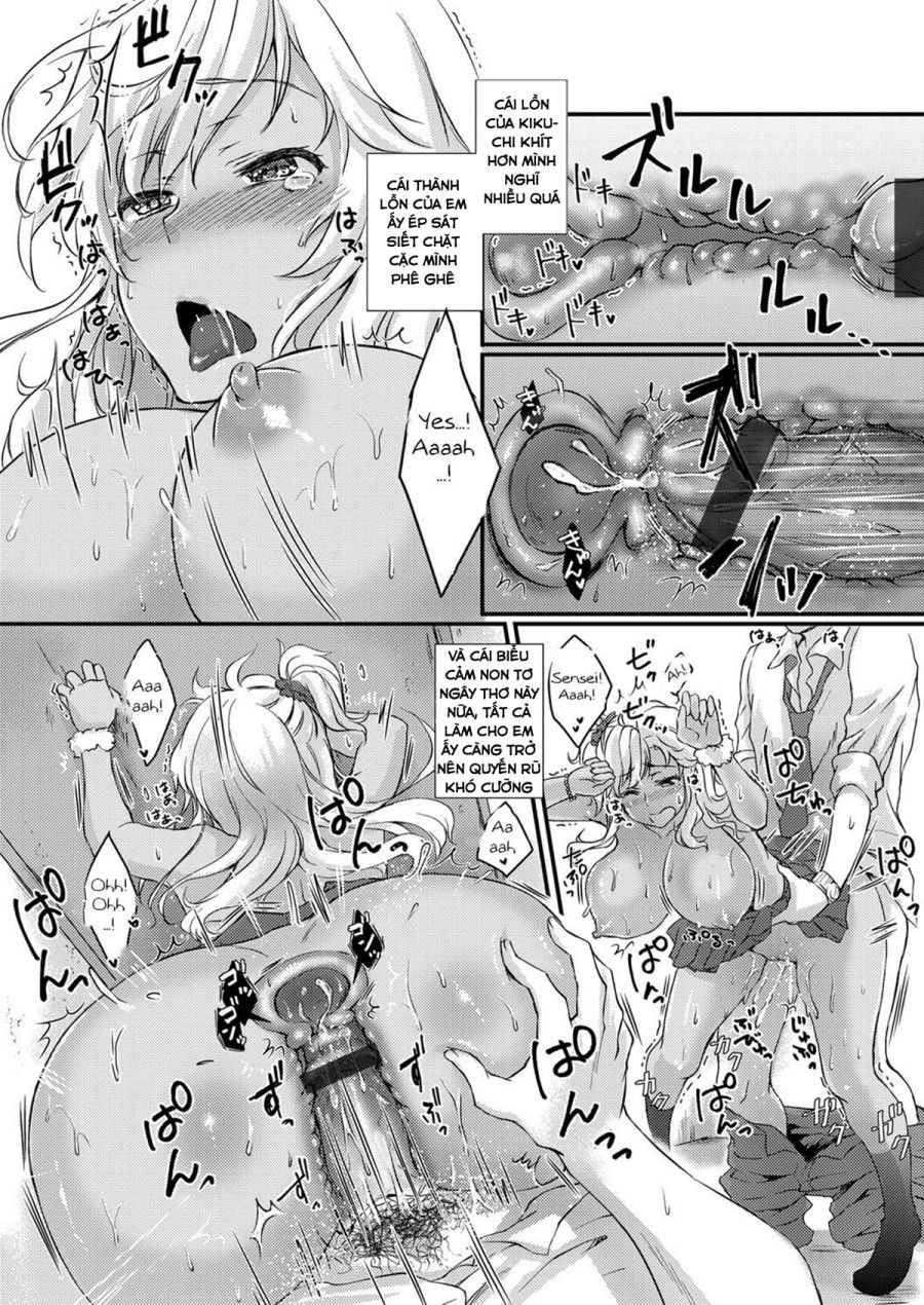 Anh Thầy Giáo Chính Trực May Mắn Được Cô Nàng Gyaru Ngây Thơ Xinh Đẹp Dú To Hiến Thân Oneshot page 18 - Giả Dược