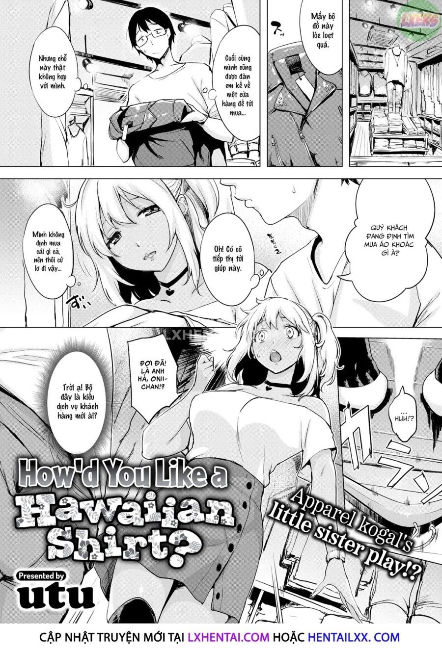 Anh Thích Một Chiếc Áo Sơ Mi Hawaii Thế Nào? Oneshot page 4 - Giả Dược