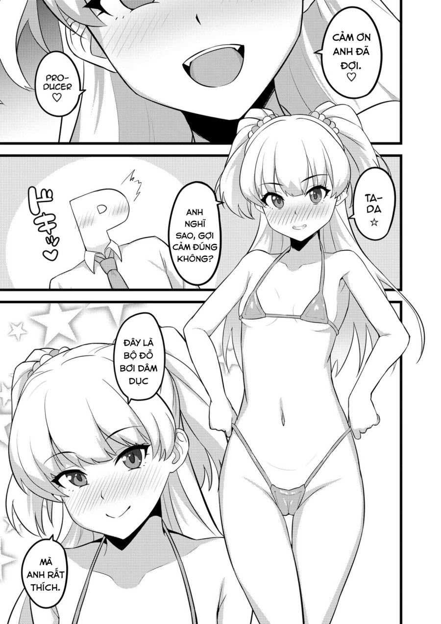 Anh Thực Sự Thích Làm Những Chuyện Như Này, Đúng Không P-san? Oneshot page 3 - Giả Dược