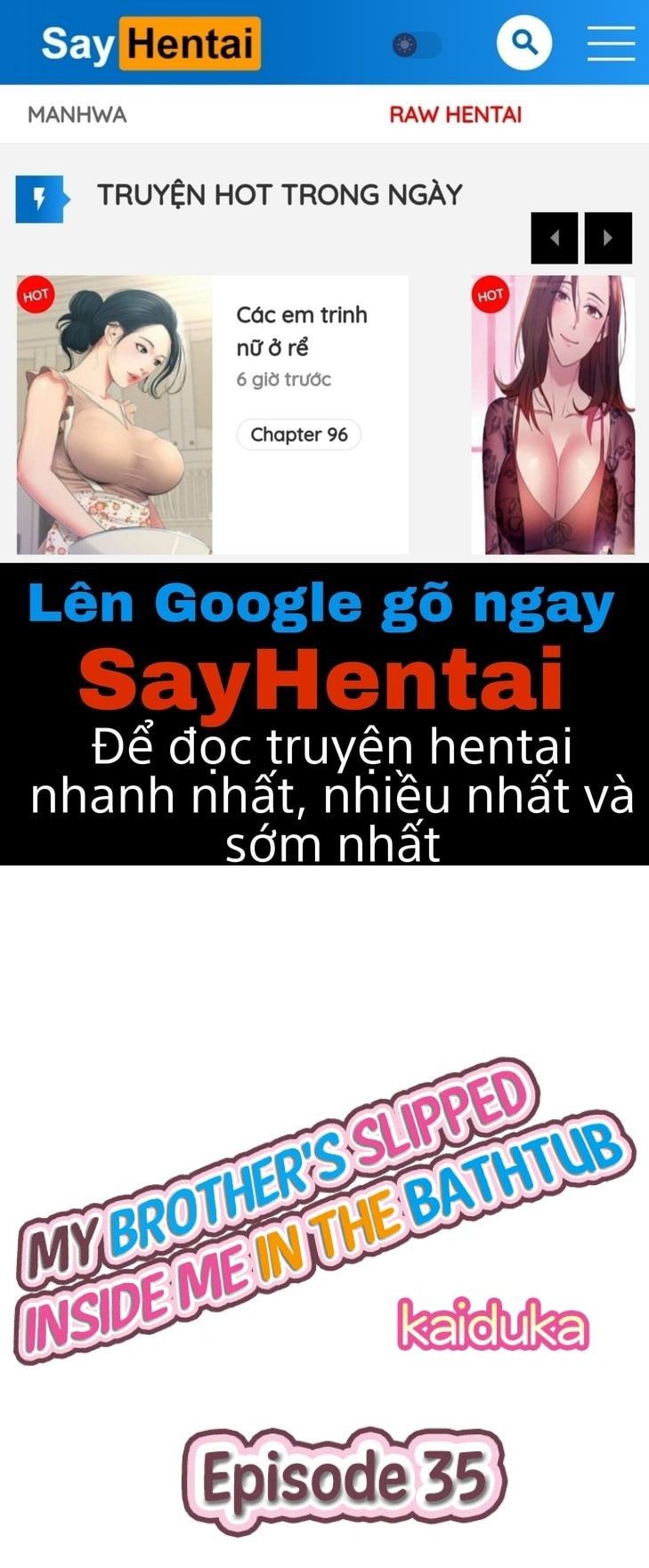 đọc truyện Anh Trai Và Hai Cô Em Dâm Dãng Chương 35 ảnh 1 tại Giả Dược