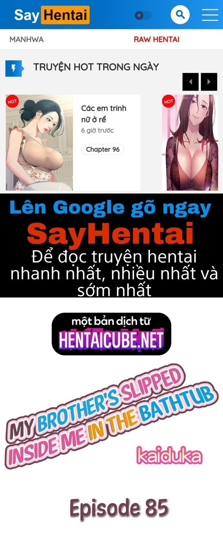 đọc truyện Anh Trai Và Hai Cô Em Dâm Dãng Chương 85 ảnh 1 tại Giả Dược