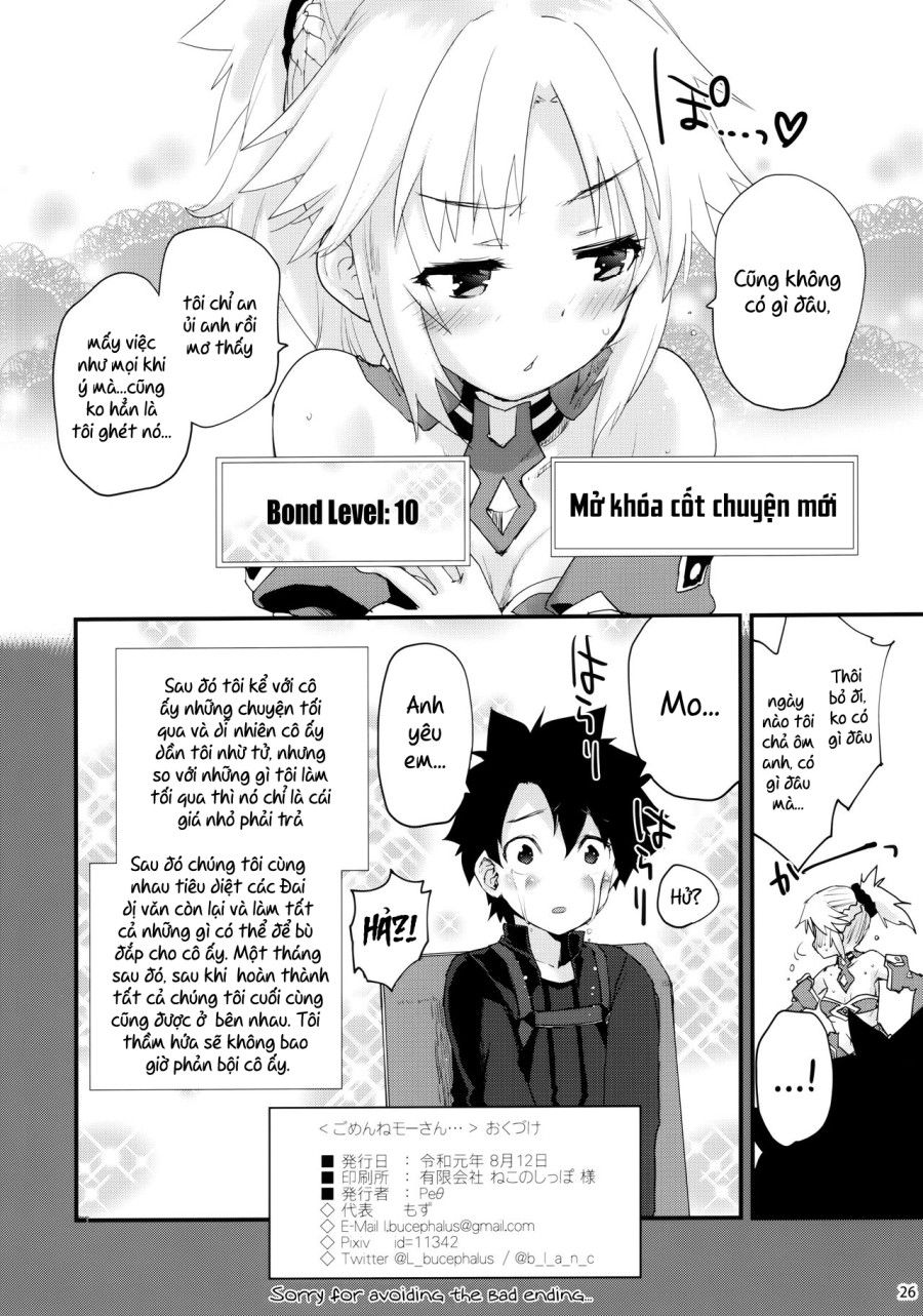Anh Xin Lỗi, Mo Của Anh... Oneshot page 26 - Giả Dược