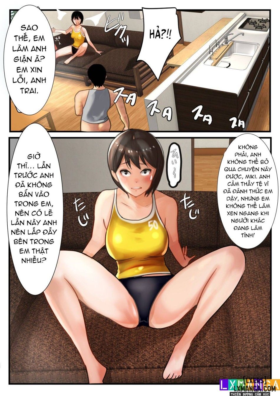 Ani X 4 Shimai No Nichijou-truyện Màu Chương 1 page 15 - Giả Dược