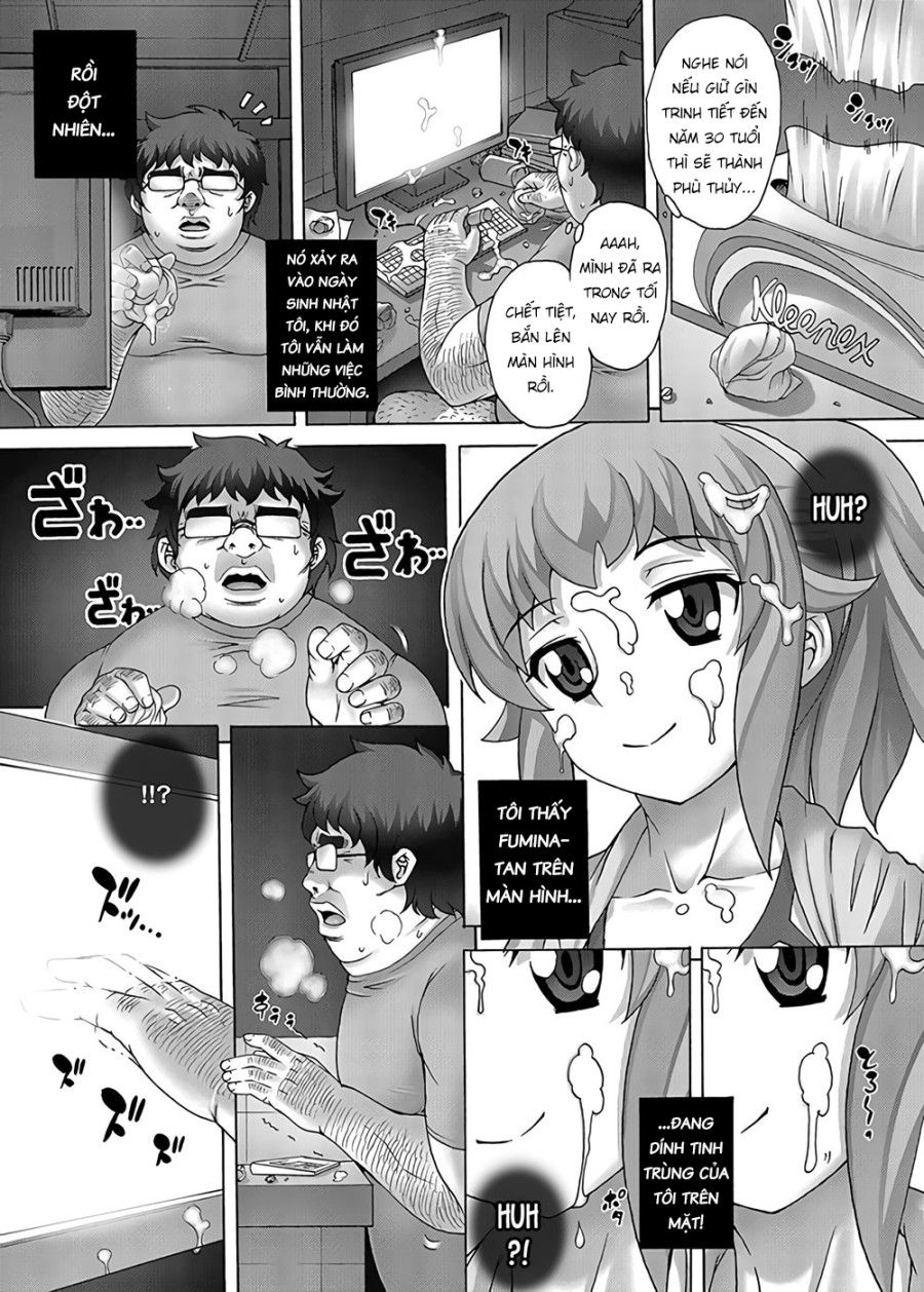 Anime Yome Ichijiteishi! Monitor-nai No Yome Ni Eroi Koto O Shimakuru Hanashi Oneshot page 5 - Giả Dược