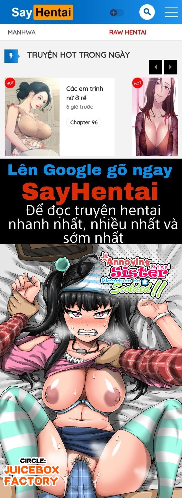 đọc truyện Annoying (step) Sister Needs To Be Scolded Chương 1 ảnh 1 tại Thiên Thai Truyện