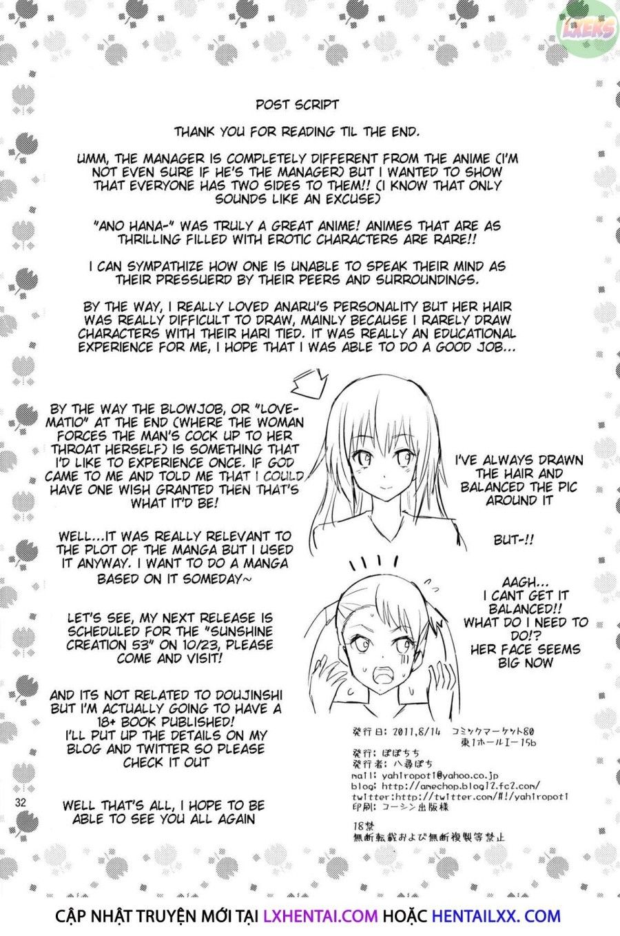 đọc truyện Ano Anaru - The Netorare Manga We Read That Day Oneshot ảnh 36 tại Thiên Thai Truyện