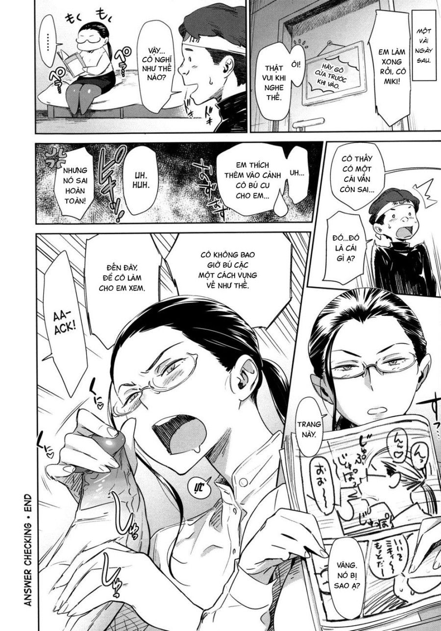 Answer Checking Oneshot page 20 - Giả Dược