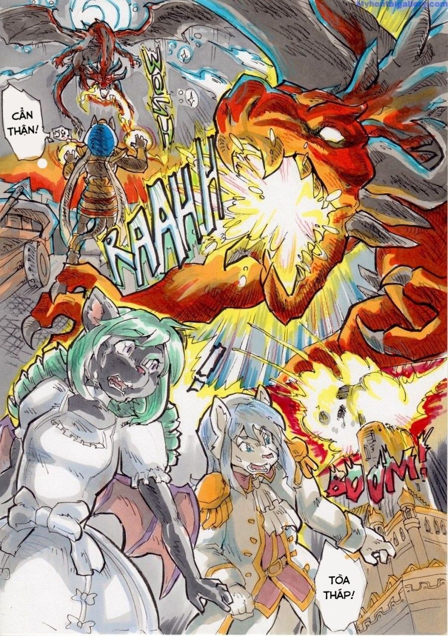 Anubis Stories 3 - Dragon Attack Oneshot page 14 - Giả Dược